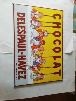 Chapa Esmaltada Chocolat Delepaul-Havez