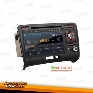 RADIO 2 DIN GPS ANDROID 11.0 PARA AUDI TT 2006-20