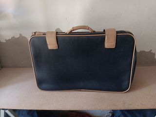 Maleta de viaje MIO negra y camel