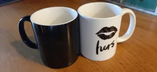Set 2 Tazze Mug Magiche His & Hers