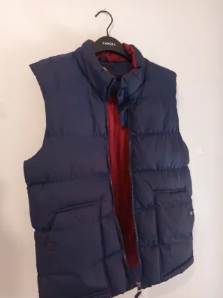 Chaleco térmico azul