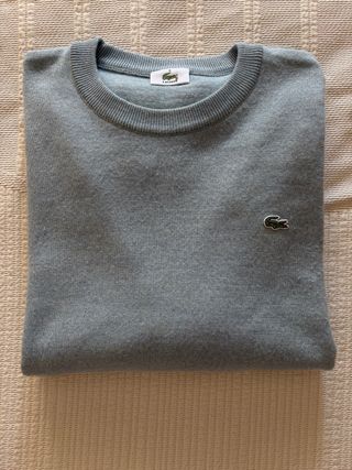 Jersey Lacoste Azul Claro Talla L