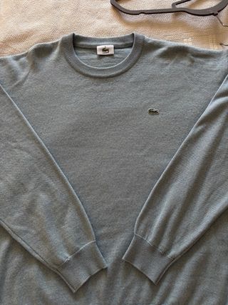 Jersey Lacoste Azul Claro Talla L