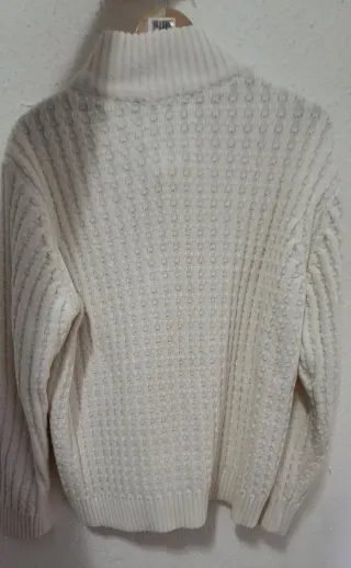 Jersey PetterCook Blanco Trenzado