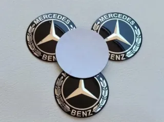 56mm Pegatinas para Tapacubos Tapabujes Mercedes