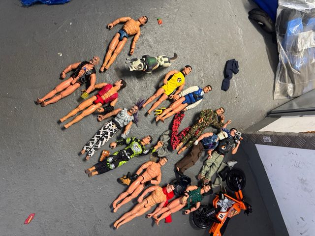 Despiece Muñecos Acción Man Años 2000