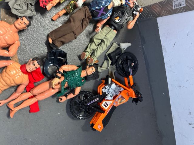 Despiece Muñecos Acción Man Años 2000