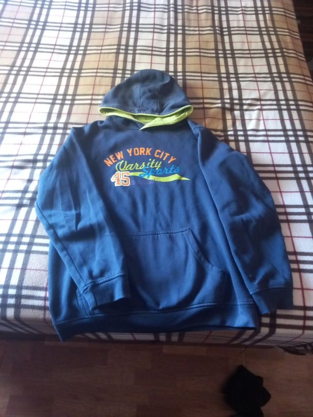 Sudadera Azul New York City Varsity Sports