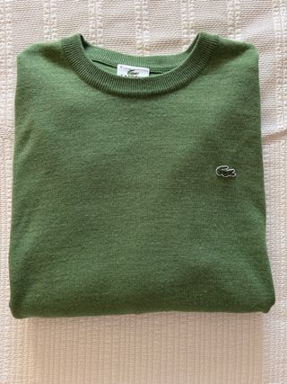 Jersey Lacoste Verde Talla L
