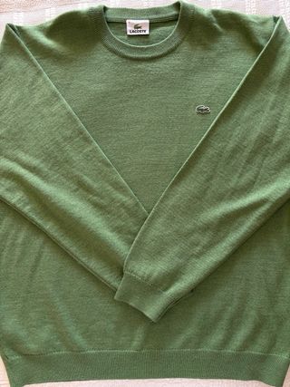 Jersey Lacoste Verde Talla L