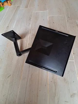 Plataforma extensible negra