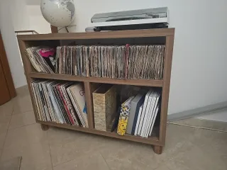 Mobile porta vinili e giradischi