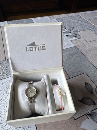 Lotus Reloj y Pulsera Infantil a Juego
