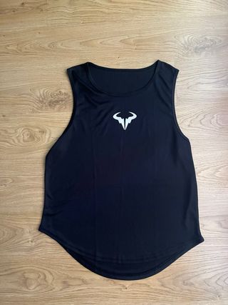 Camiseta sin mangas con logo