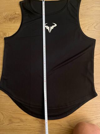 Camiseta sin mangas con logo