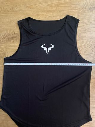 Camiseta sin mangas con logo