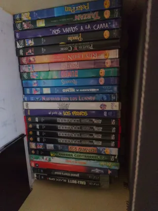 Lote Películas Disney DVD