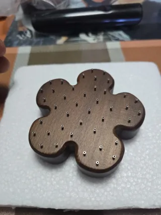 Joyero para piercings madera