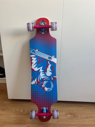 Patinete Longboard Diseño Astronauta
