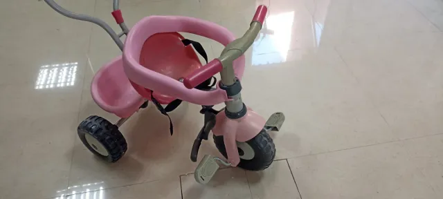 Triciclo infantil rosa