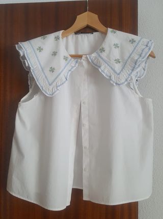 Camisa blanca Zara mujer
