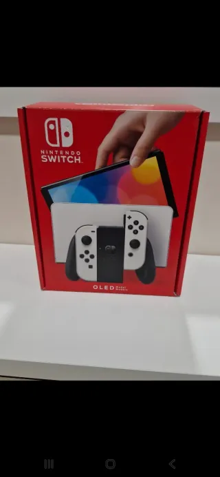 Nintendo Switch OLED Bianco 
