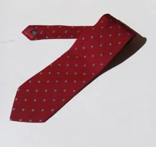 Corbata Giorgio Armani Seda Vintage Años 80
