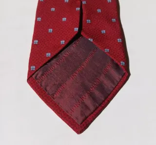 Corbata Giorgio Armani Seda Vintage Años 80