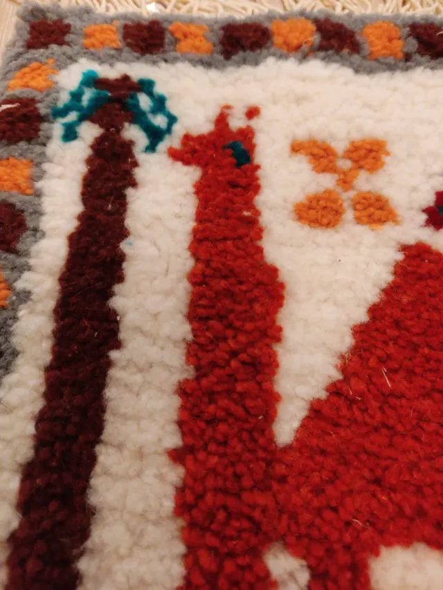 Tapiz Decorativo de Lana con camello