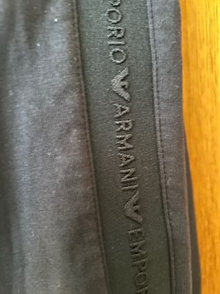 Sudadera Emporio Armani Negra Talla S