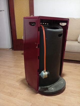 Stufa a butano bordeaux