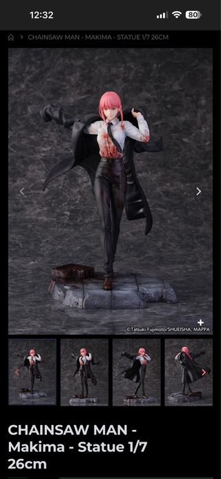 Figura Makima Chainsaw Man 1/7 26cm