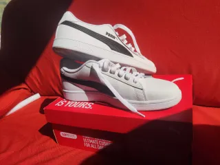 Zapatillas Puma Blancas y Negras Talla 47
