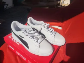 Zapatillas Puma Blancas y Negras Talla 47
