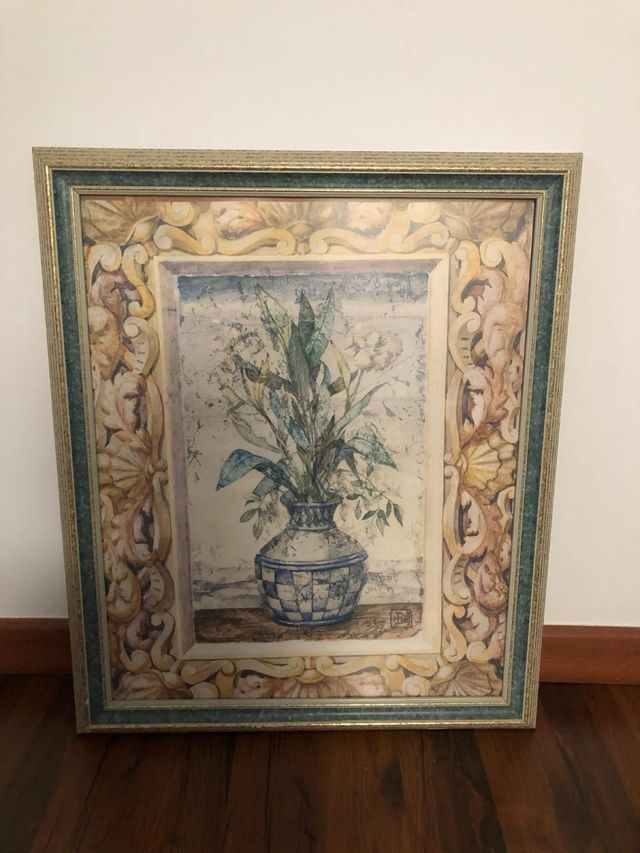 Cuadro decorativo floral