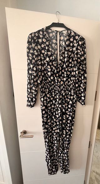 Mono Pepe Jeans floral negro