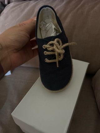 Zapatos niño azul número 26