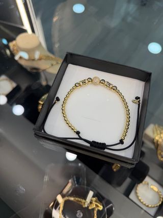 Pulsera Oro 18k Tejida