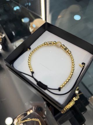 Pulsera Oro 18k Tejida