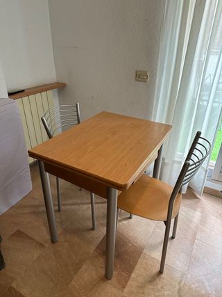 Mesa extensible madera