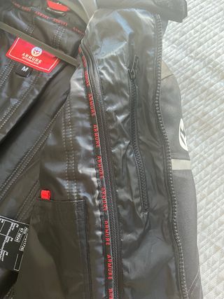Chaqueta Moto Armure Hamo Impermeable Negra