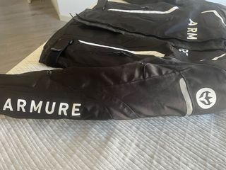 Chaqueta Moto Armure Hamo Impermeable Negra
