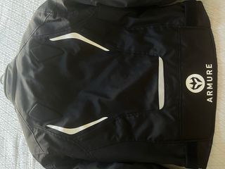 Chaqueta Moto Armure Hamo Impermeable Negra