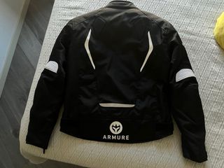 Chaqueta Moto Armure Hamo Impermeable Negra