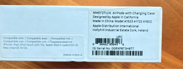 Apple AirPods 1ª Gen