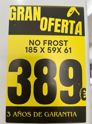 nevera Indesit NO FROST