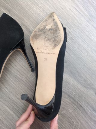 Tacones Aguja Carolina Herrera Negros