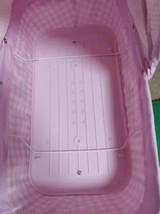 Coche Muñecas Cueva Toys Niza Rosa