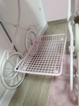 Coche Muñecas Cueva Toys Niza Rosa