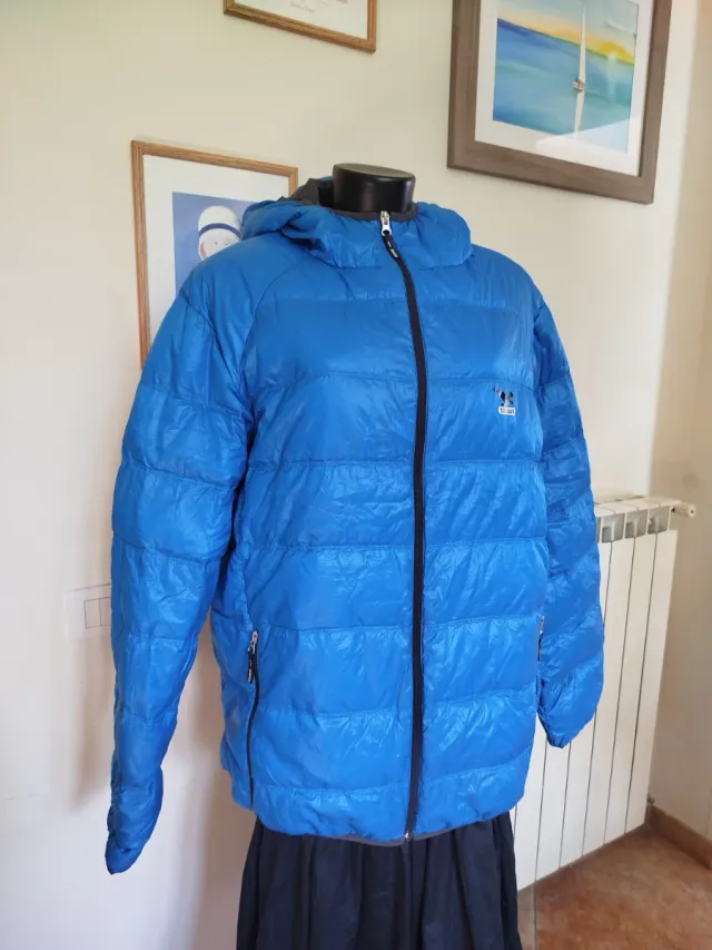 Piumino Salewa uomo blu
